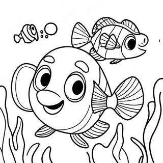 Schildkröte Findet Nemo Malvorlagen
