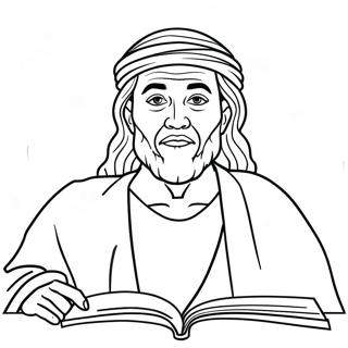 Isaiah Ausmalbild | Jesaja Ausmalbild