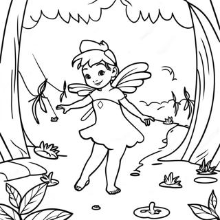 FernGully Magischer Wald Ausmalbild | FernGully Ausmalbild