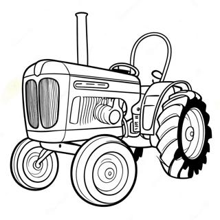 Fröhlicher Otis der Traktor Ausmalbild | Otis der Traktor Ausmalbild