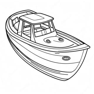 Bassboot Ausmalbild | Bassboot Ausmalbild