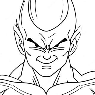 Majin Vegeta Ausmalbild | Majin Vegeta Ausmalbild