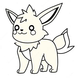 Jolteon Ausmalbild | Jolteon Ausmalbild