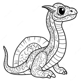 Harry Potter Basilisk Ausmalbild | Harry Potter Basilisk Ausmalbild