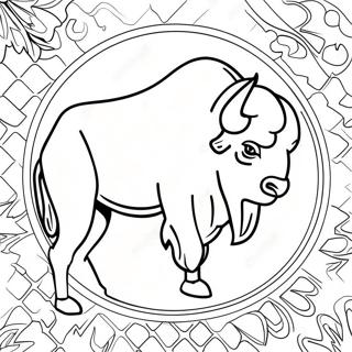 Buffalo Sabres Logo Ausmalbild | Buffalo Sabres Ausmalbild