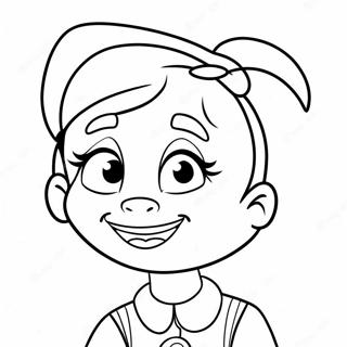 Penny Proud Ausmalbild | Penny Stolz Ausmalbild