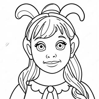 Cindy Lou Who Ausmalbild | Cindy Lou Ausmalbild