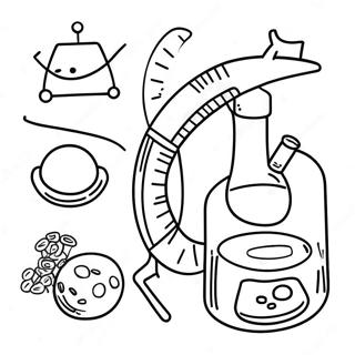 Wissenschaftliche Methode Ausmalbild | Wissenschaftliche Methode Ausmalbild