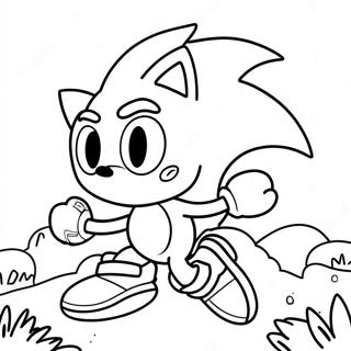 Sonic Lost World Abenteuer Ausmalbild | Sonic Verlorene Welt Ausmalbild