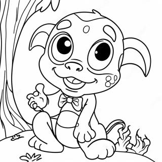 Disney Horror Kunst Ausmalbild | Disney Horror Kunst Ausmalbild