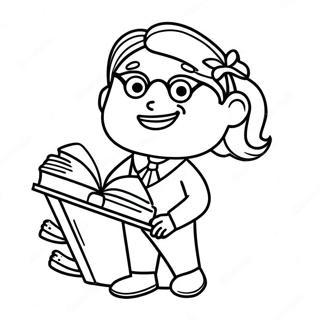 Frohen Tag der Lehrer Ausmalbild | Tag der Lehrer Ausmalbild