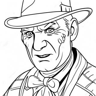 Freddy Krueger Ausmalbild | Freddy Krueger Ausmalbild