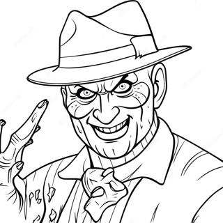 Freddy Krueger Malvorlagen