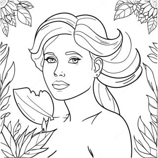 Eva Ausmalbild | Eve Ausmalbild