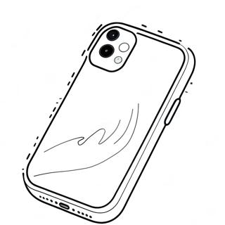 iPhone 12 Ausmalbild | iPhone 12 Ausmalbild