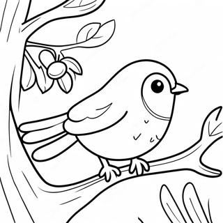 Frühlingsvogel Ausmalbild | Frühlingsvogel Ausmalbild