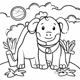 DLTK Ausmalbild für Kinder | DLTK Ausmalbild