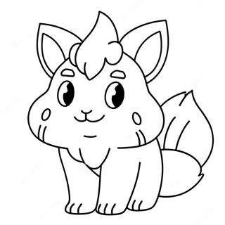 Vulpix Ausmalbild | Vulpix Ausmalbild