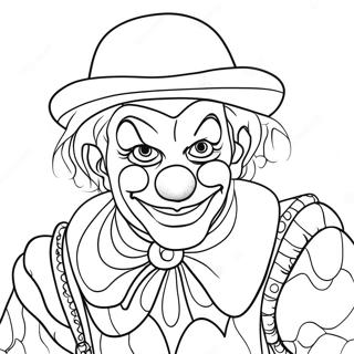Art der Clown Ausmalbild | Art der Clown Ausmalbild