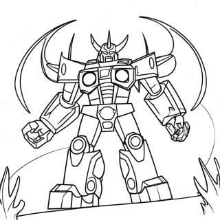 Unicron Transformers Ausmalbild | Unicron Transformers Ausmalbild