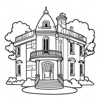 Herrenhaus Ausmalbild | Herrenhaus Ausmalbild