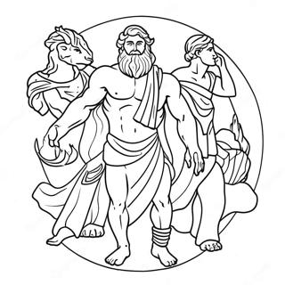 Fortgeschrittene Mythologie Malvorlagen