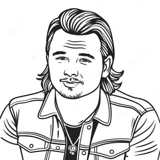 Morgan Wallen Ausmalbild | Morgan Wallen Ausmalbild