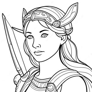 Artemis Ausmalbild | Artemis Ausmalbild