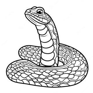 Boa Constrictor Ausmalbild | Boa constrictor Ausmalbild