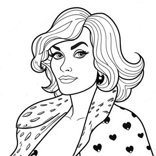 Cruella Deville Ausmalbild | Cruella Deville Ausmalbild