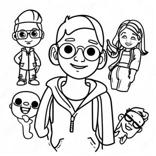 Kidz Bop Ausmalbild | Kidz Bop Ausmalbild
