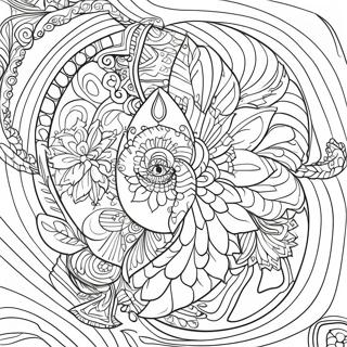 Illusion Ausmalbild | Illusion Ausmalbild