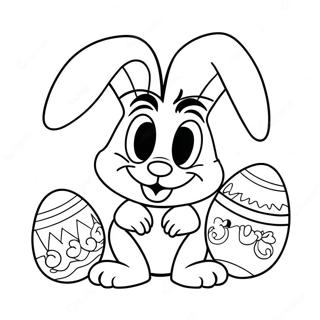 Oster Disney Ausmalbild | Ostern Disney Ausmalbild