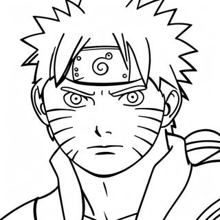 Pain Naruto mit Rinnegan Ausmalbild | Schmerz Naruto Ausmalbild