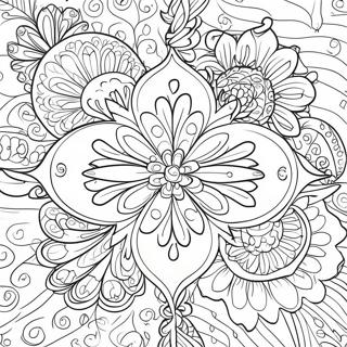 Einfaches Ornament Malvorlagen