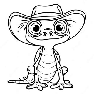 Rango Ausmalbild | Rango Ausmalbild