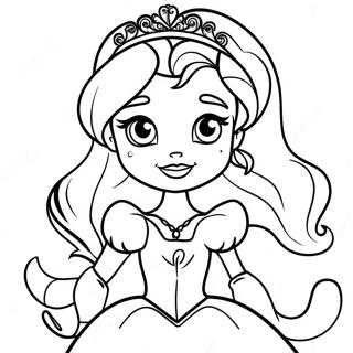 Cinderella im Ever After High Ausmalbild | Ever After High Ausmalbild