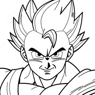 Ausmalbild Gohan | Gohan Ausmalbild