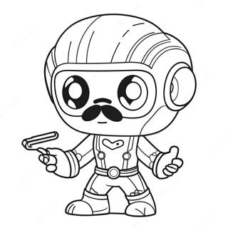 Funko Pop Charaktere Ausmalbild | Funko Pop Ausmalbild