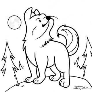 Der große böse Wolf Malvorlagen
