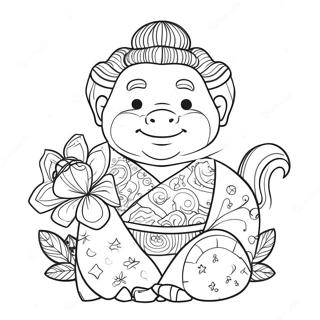 Boj Ausmalbild | Boj Ausmalbild