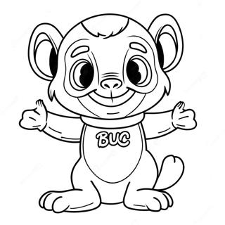 Ausmalbild von Buc-ee's | Buc-ee's Ausmalbild