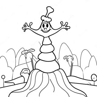 Whoville-Ausmalbild | Whoville Ausmalbild