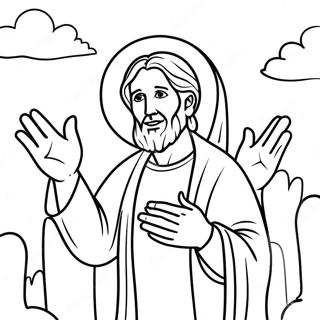 Gospel-Projekt Ausmalbild | Evangeliumsprojekt Ausmalbild