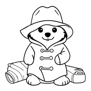 Paddington Bär Ausmalbild | Paddington Ausmalbild