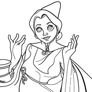 Disney Hocus Pocus Ausmalbild | Disney Hocus Pocus Ausmalbild