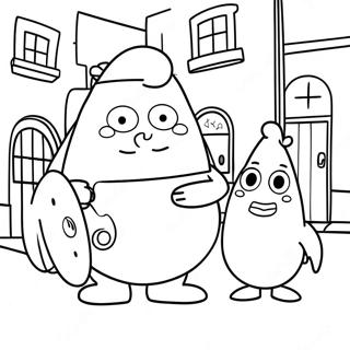 Higglytown Helden Ausmalbild | Higglytown Helden Ausmalbild