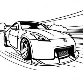350z Malvorlagen
