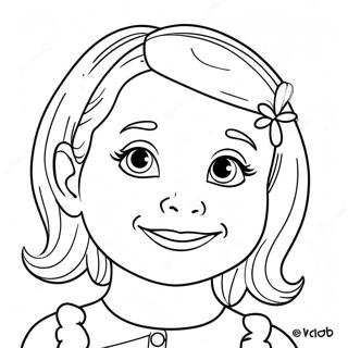 Niedliches Moriah Elizabeth Pickle Ausmalbild | Moriah Elizabeth Pickle Ausmalbild