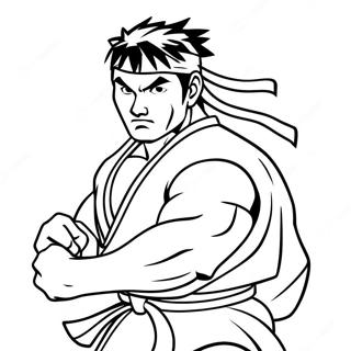 Ryu Ausmalbild | Ryu Ausmalbild
